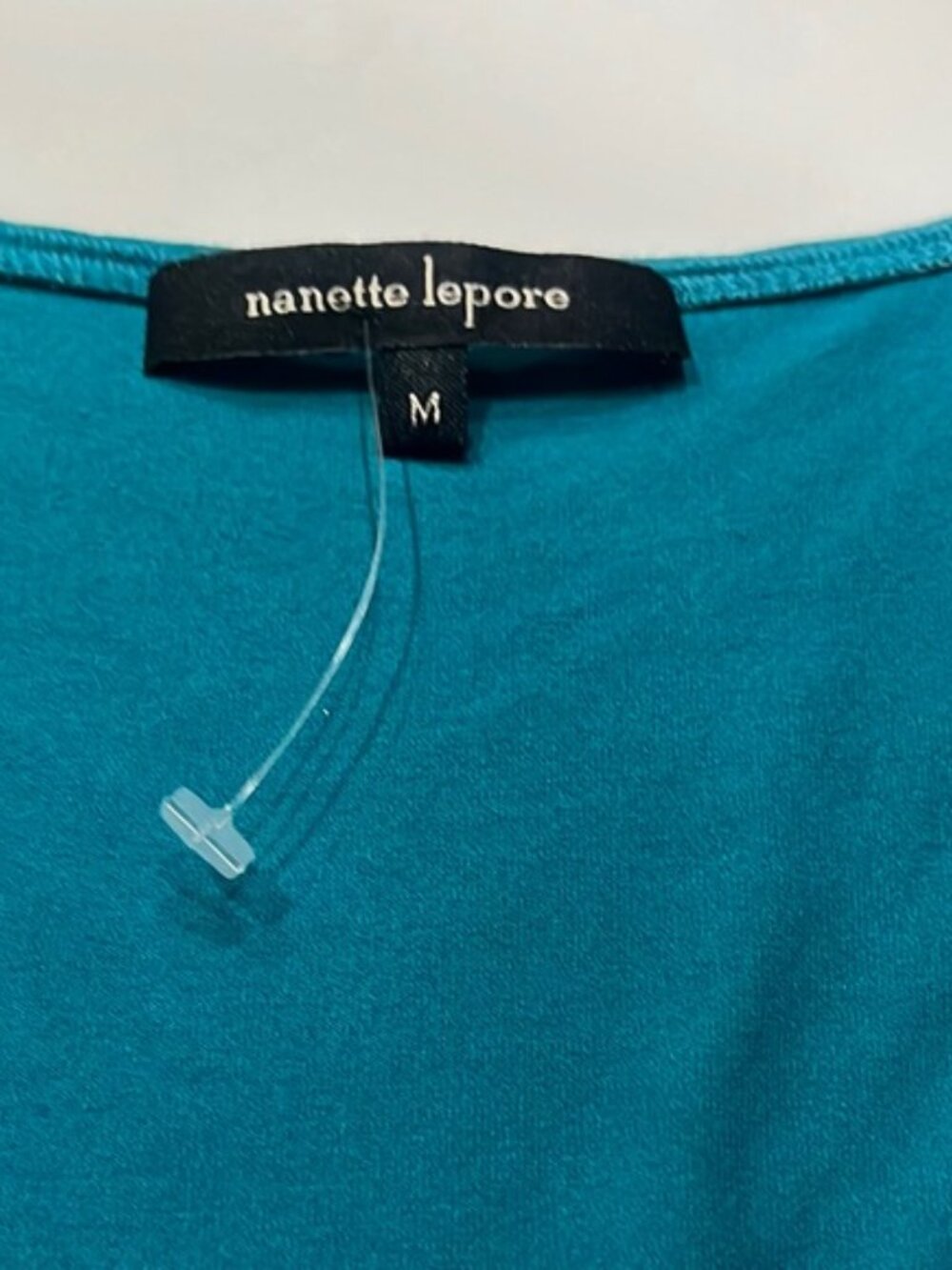 Nanette Lepore Turquoise Ruched Blouse - Picture 3 of 5